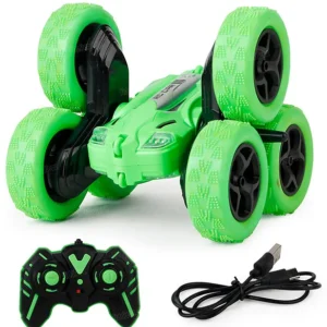 jumping 360 car