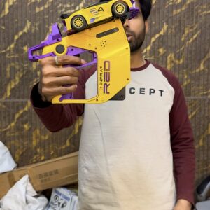 Laser remote car toy