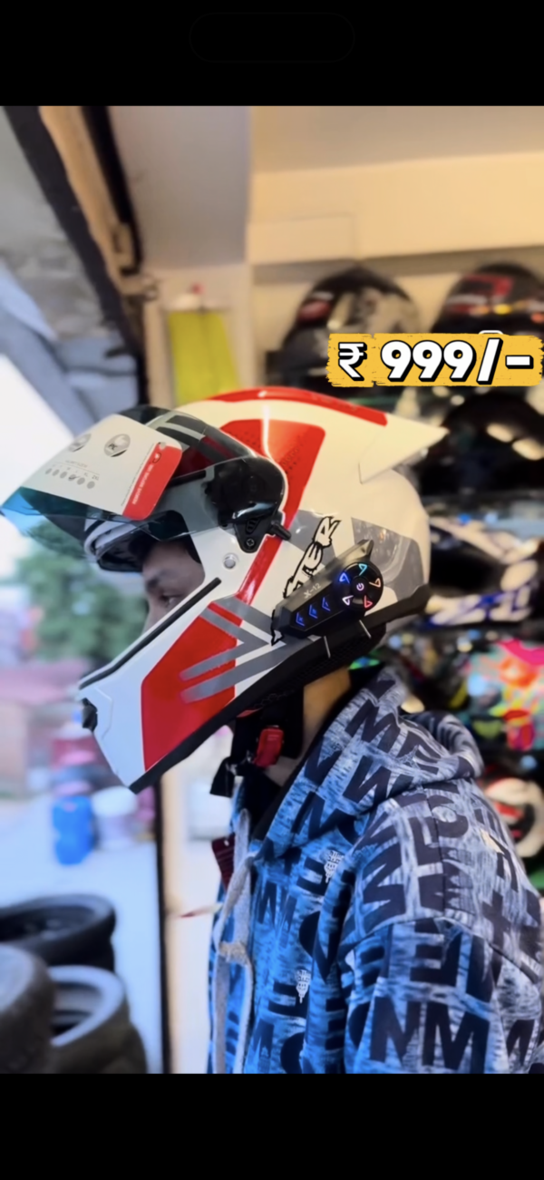 HELMET BLUETOOTH HEADPHONES