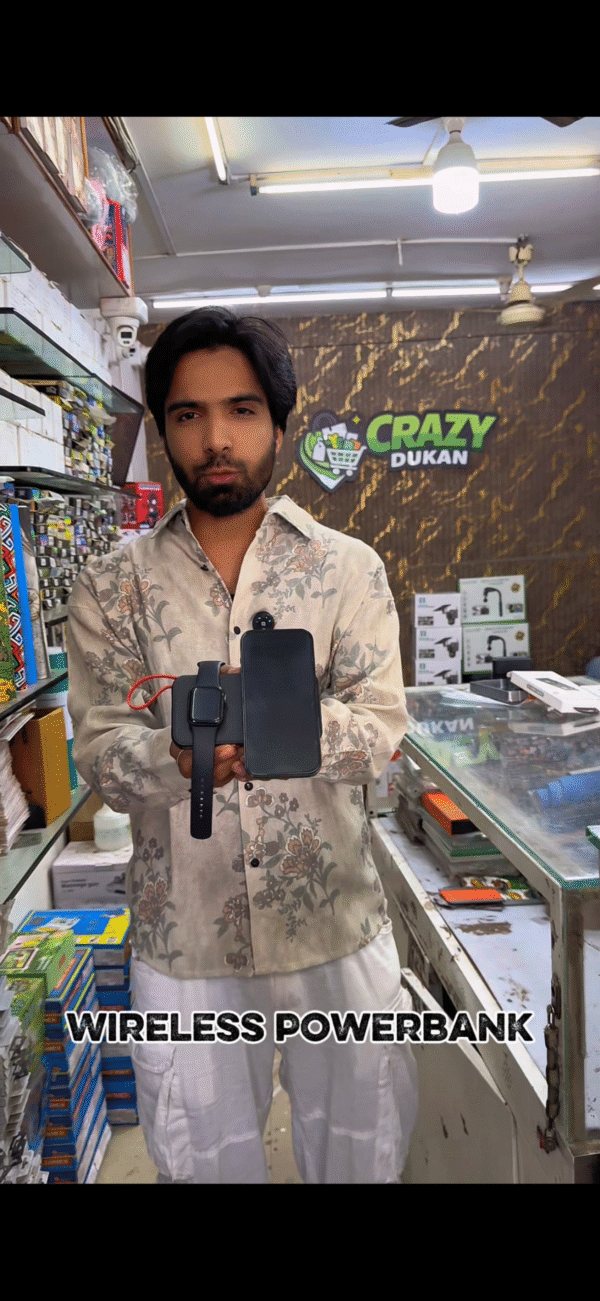 Wireless powerbank watch and phone