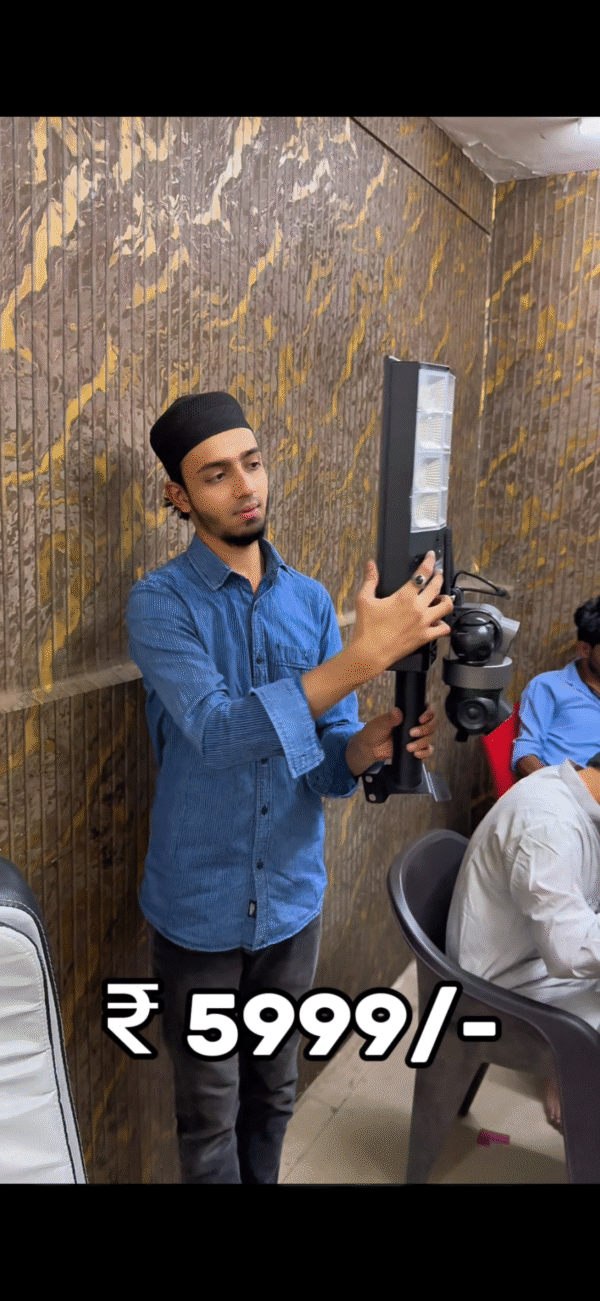 3 CAMERA solar WITH LIGHT