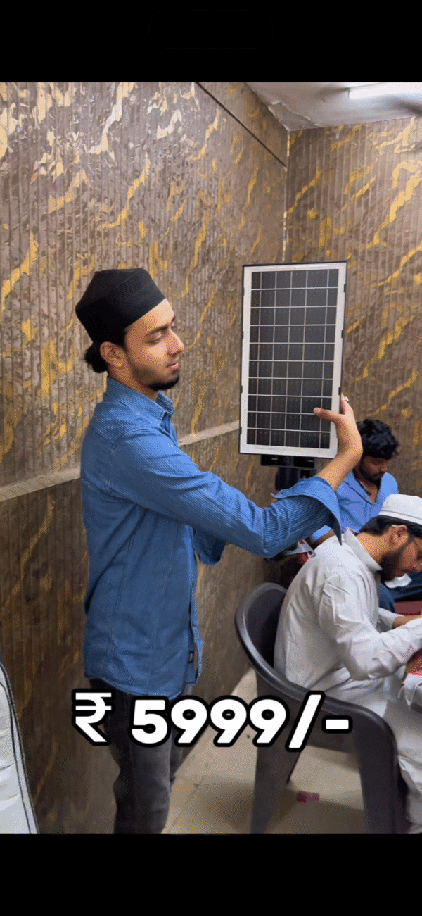 3 CAMERA solar WITH LIGHT