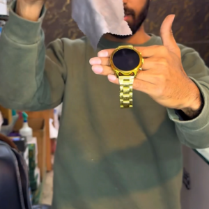 Dubai edition gold watch