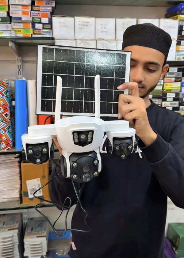 HD SOLAR CAMERA WITH ALL ATTACHMENTS