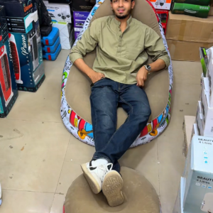 img_6575 AIR SOFA WITH STOOL