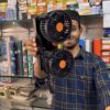 CAR DOUBLE FAN