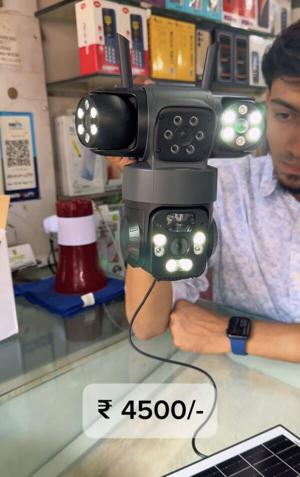 Solar 3 lence camera