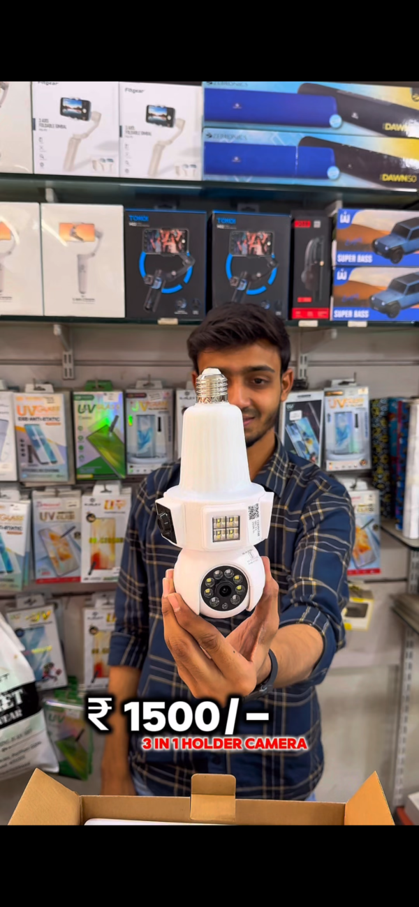 Holder 3 lence camera