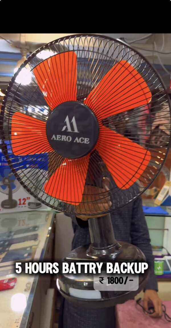 CHARGING TABLE FAN