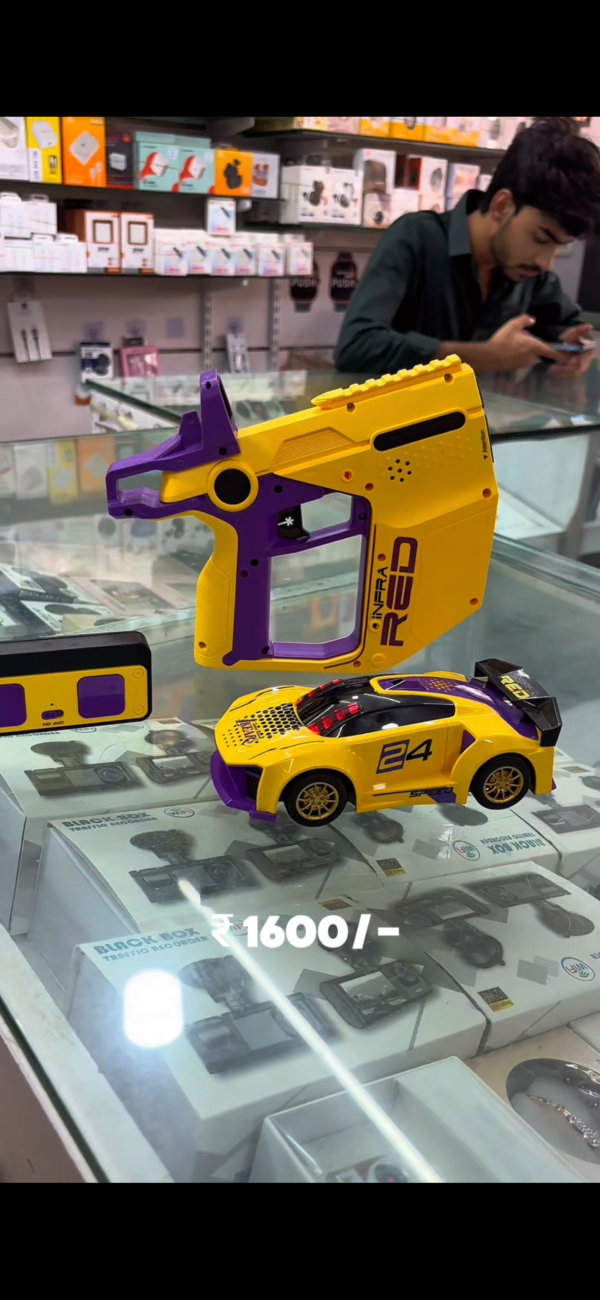 Two player battle car toy
