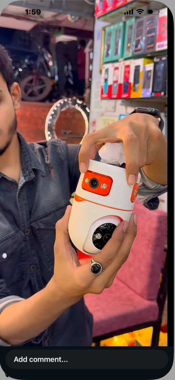 3 LENCE CAMERA WIFI WALA