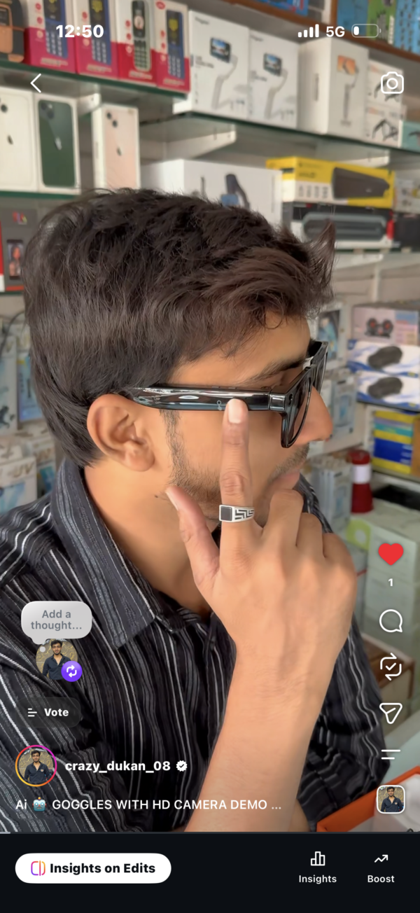 Ai Goggles smart camera