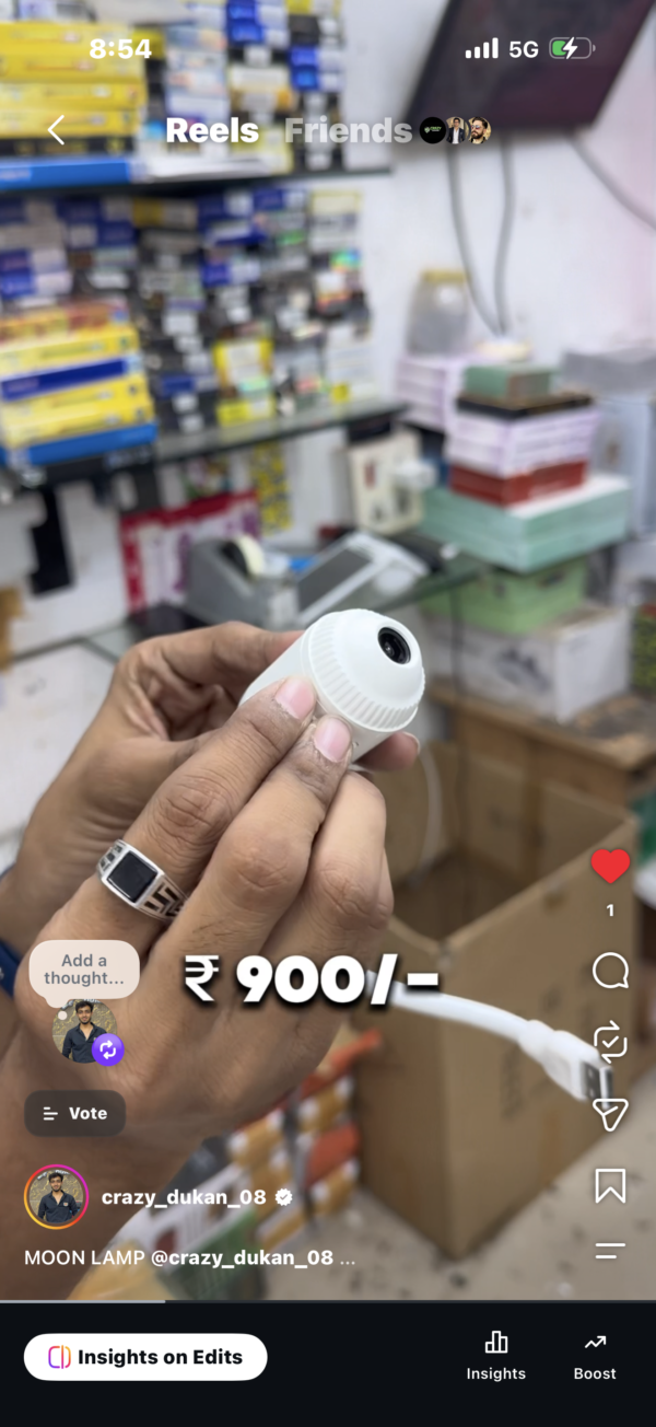 moon lamp