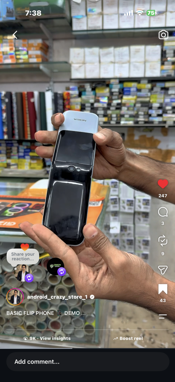 Nokia flip