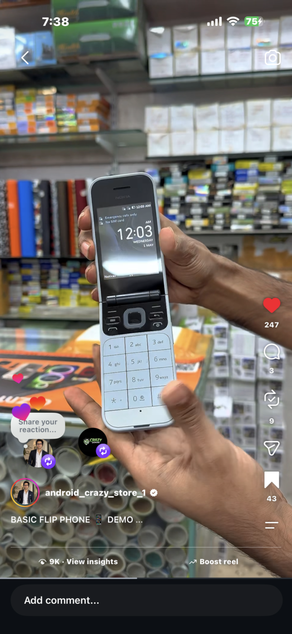 Nokia flip
